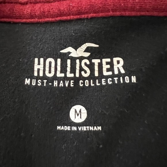 Hollister Co Must Have Collection Black T-Shirt Men’s Size Medium - Picture 7 of 8